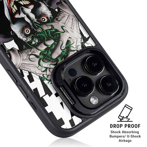 DC Comics The Joker Killing Joke Variant Cover Art by Brian Bolland iPhone 15 Pro Max Kickstand Case